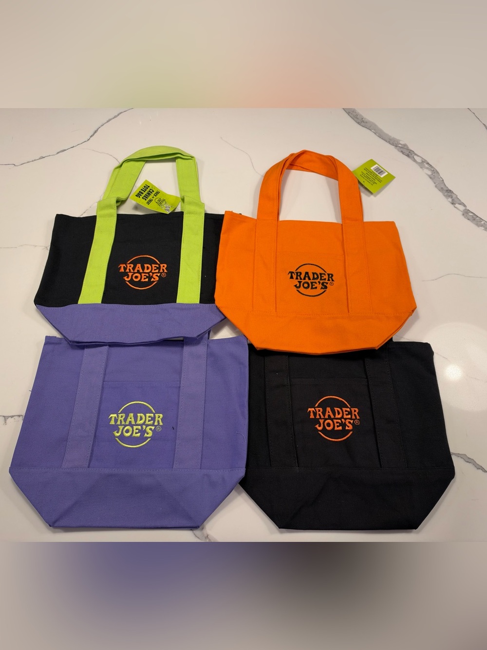 Trader Joe’s Mini Tote Bag collection - Canvas Shopper